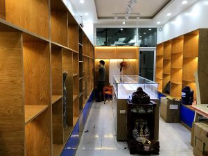 Thi công nội thất shop thời trang