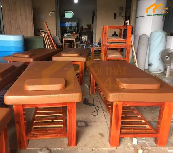 Mẫu giường massage body
