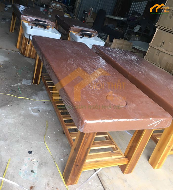 Mẫu giường massage body