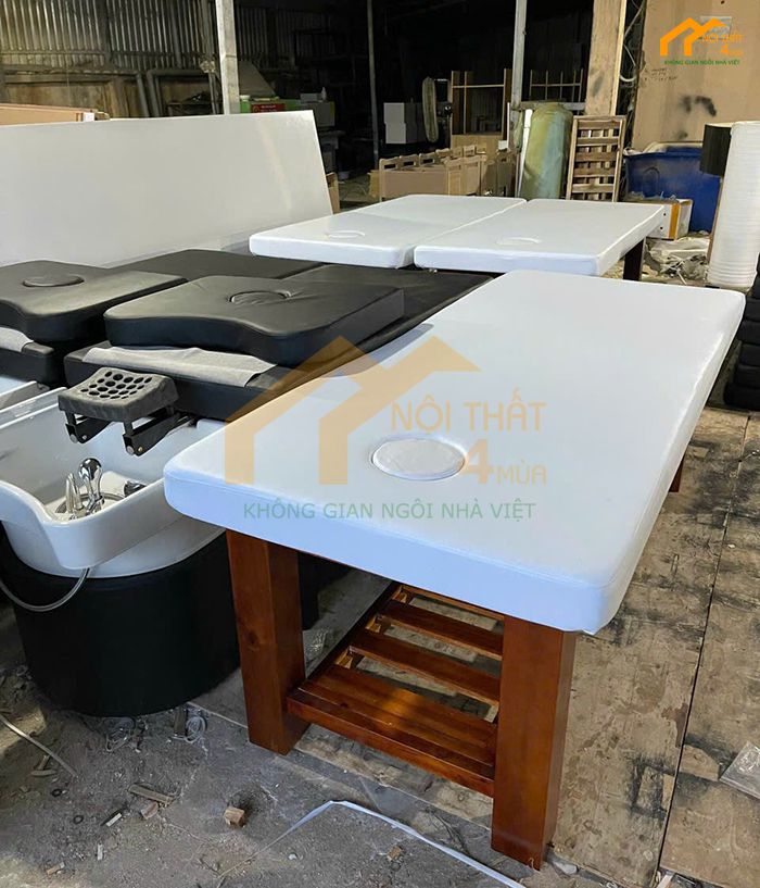 Mẫu giường massage body