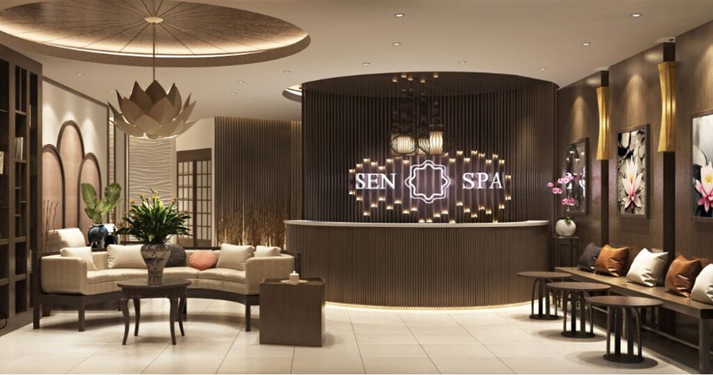 Mẫu thiết kế spa mini đẹp Mẫu thiết kế spa mini đẹp