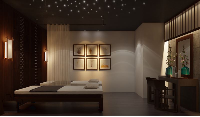 Mẫu thiết kế spa mini đẹp Mẫu thiết kế spa mini đẹp