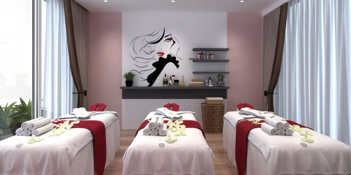Phong cách thiết kế spa đẹp