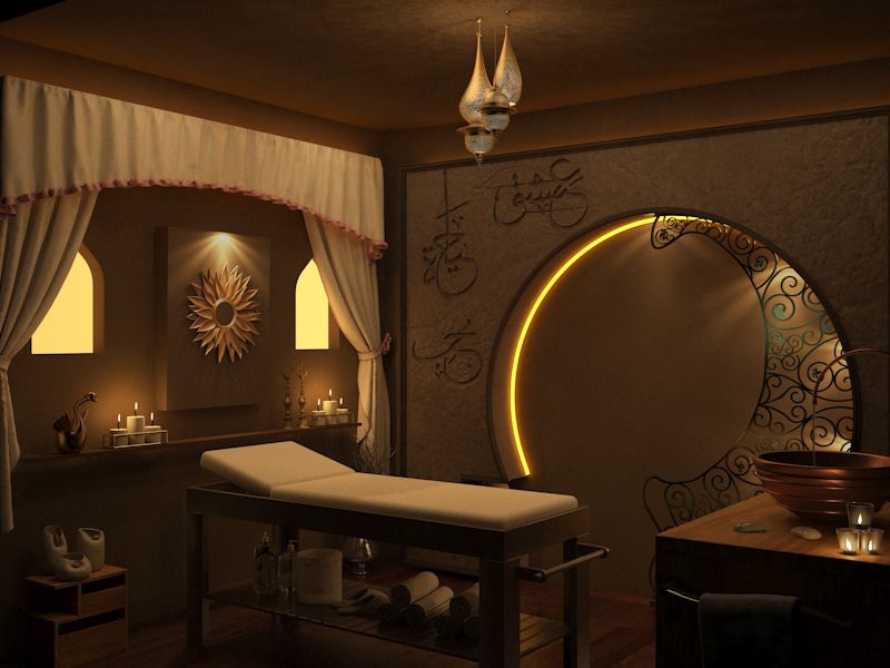 phong cách Spa Ấn Độ phong cách Spa Ấn Độ