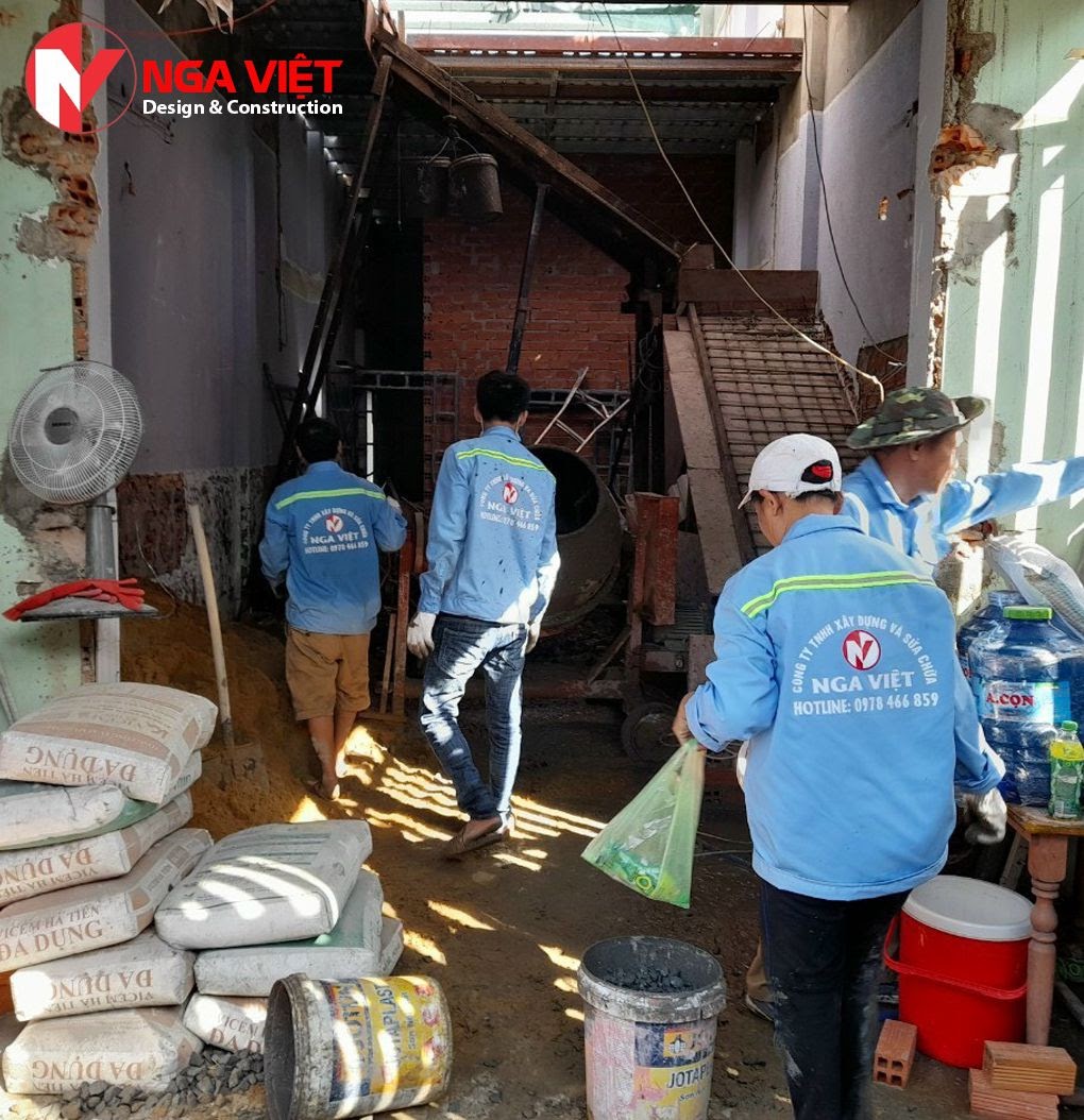 Thi công sửa nhà phố 2 tầng đẹp Thi công sửa nhà phố 2 tầng đẹp