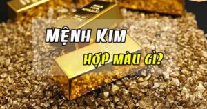 Người mệnh kim hợp màu gì