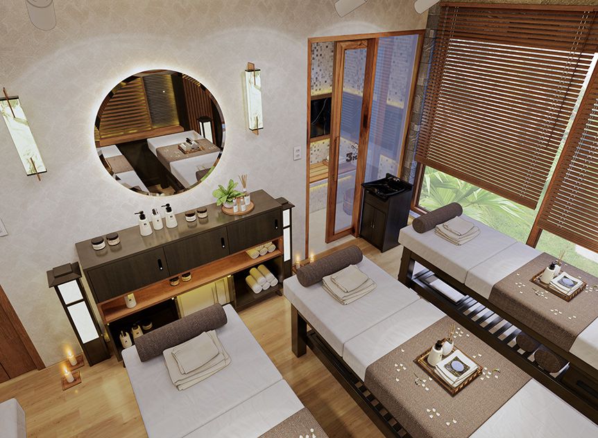 Mẫu spa đông y đẹp