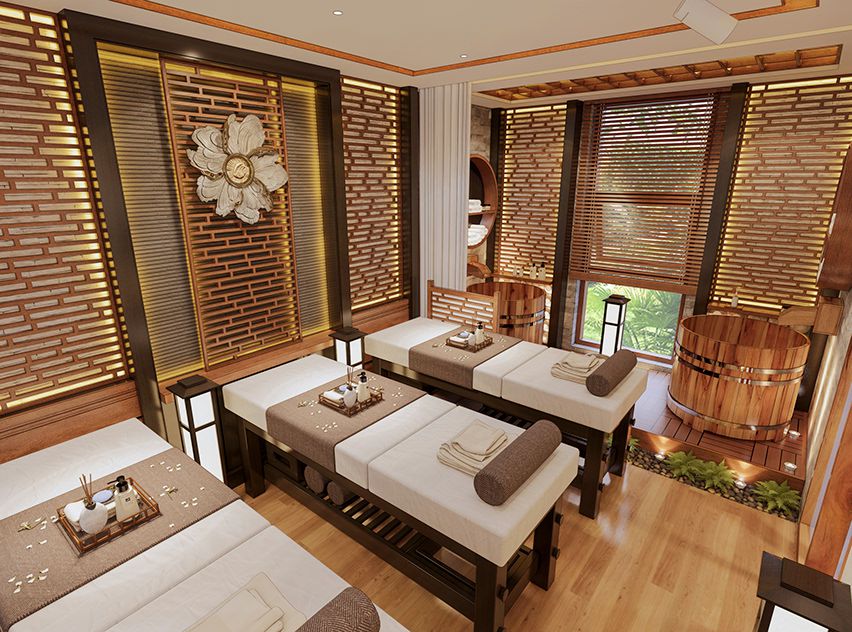 Mẫu spa đông y đẹp