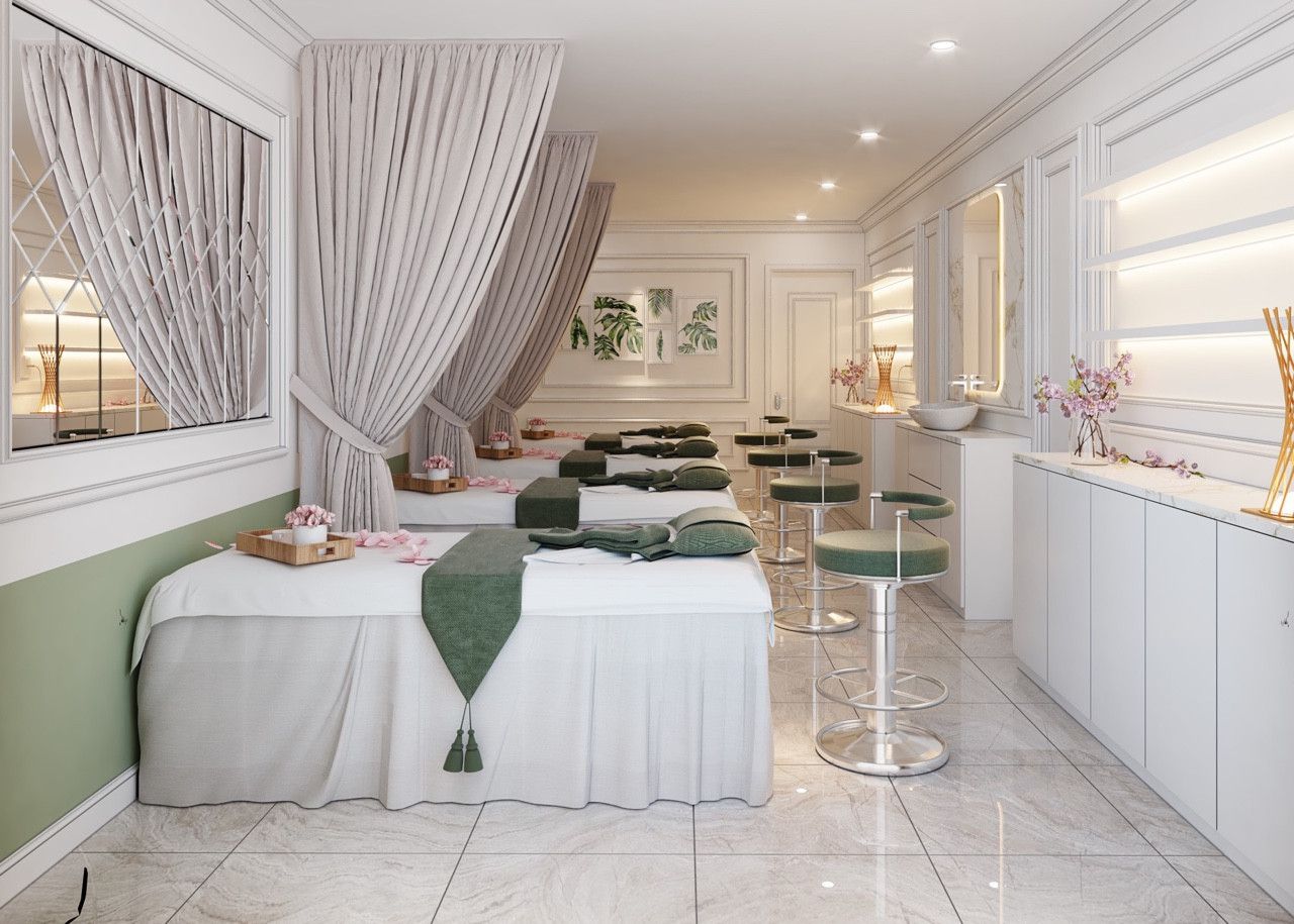 Mẫu spa dưỡng sinh đẹp