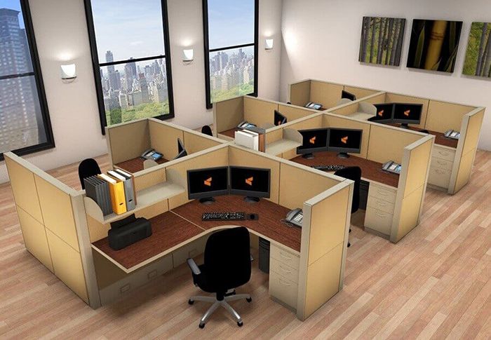 Mẫu thiết kế văn phòng 30m2 đẹp Mẫu thiết kế văn phòng 30m2 đẹp