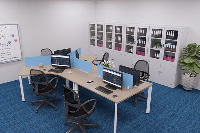 Mẫu thiết kế văn phòng 30m2 đẹp Mẫu thiết kế văn phòng 30m2 đẹp