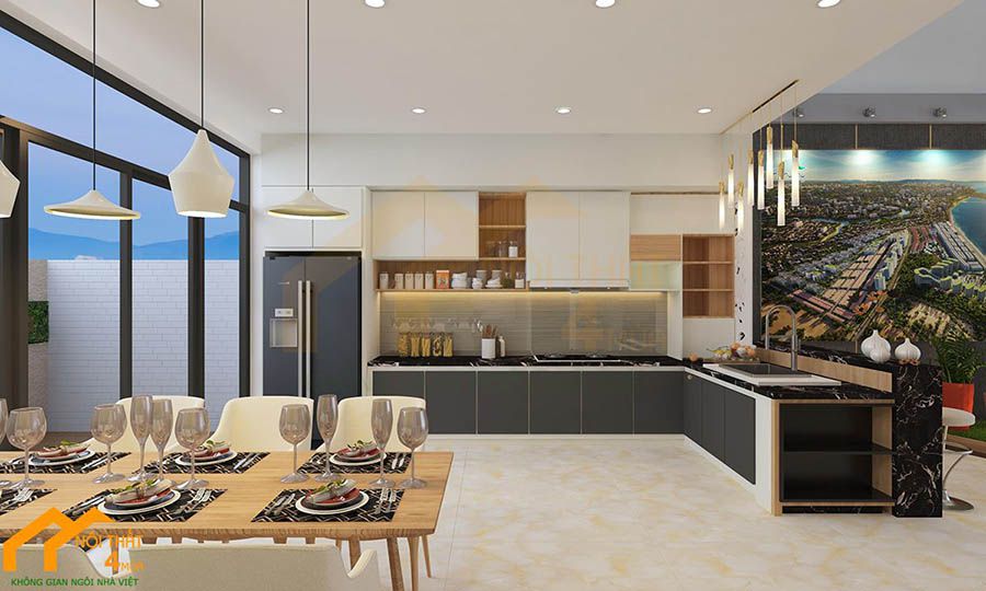 Mẫu tủ bếp đẹp