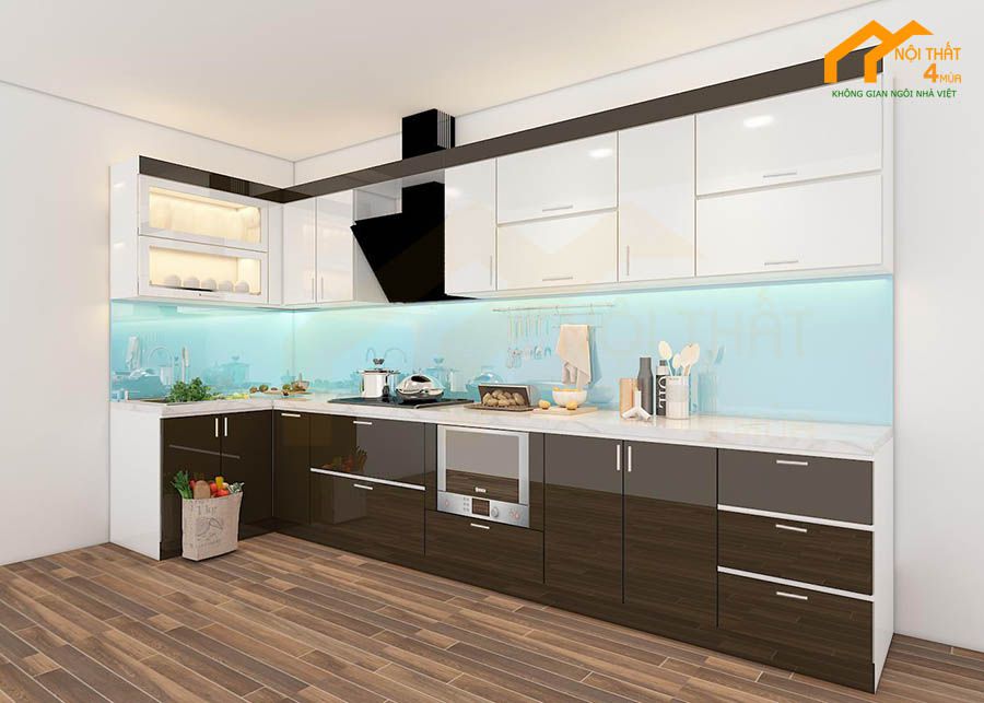 mẫu tủ bếp đẹp
