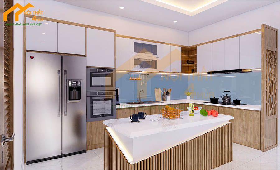 mẫu tủ bếp đẹp