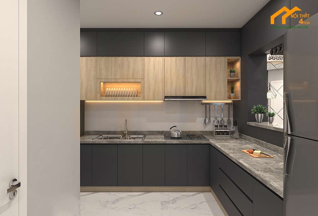 Đối với phòng bếp
