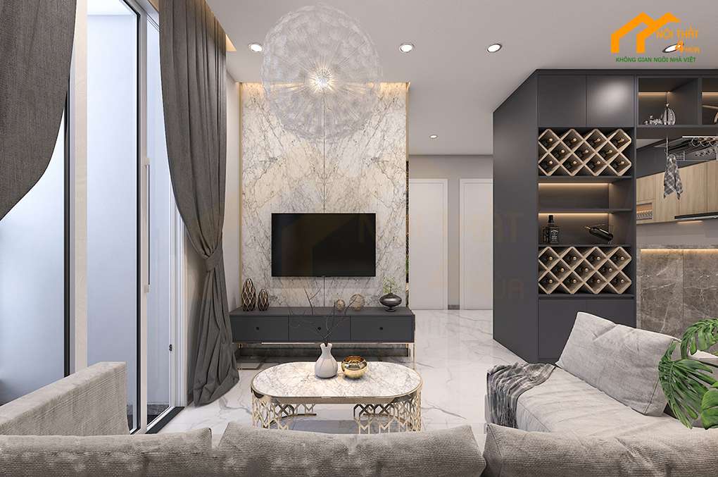 Lưu ý quan trọng khi thiết kế nội thất chung cư 55m2