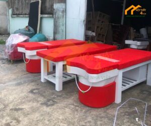 Giường gội đầu đẹp giá xưởng