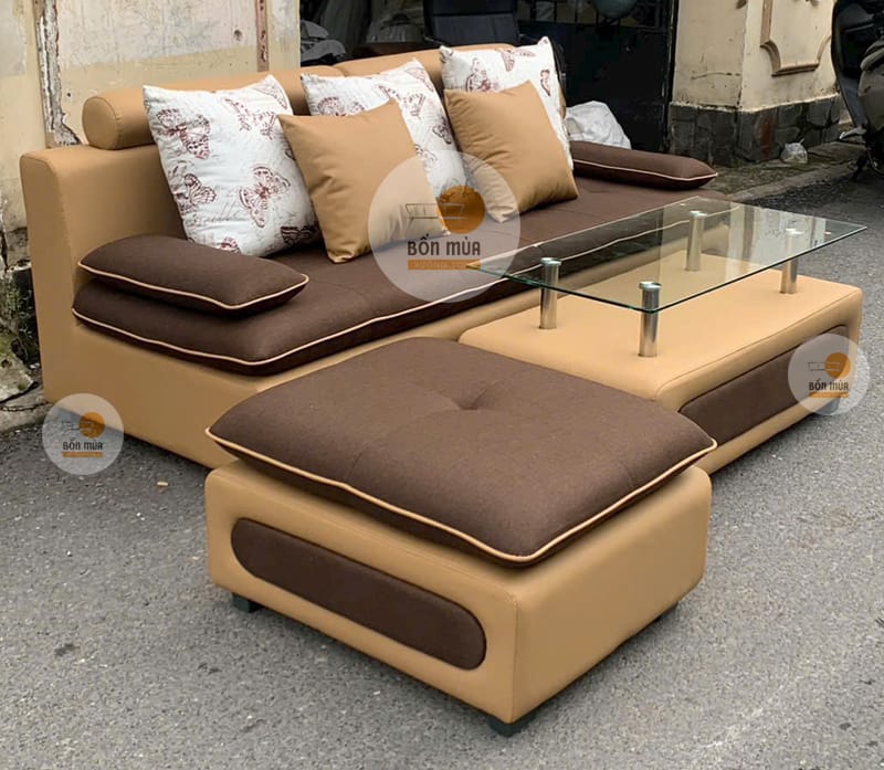 Sofa băng Gỗ Sồi Nga - Mã SB002