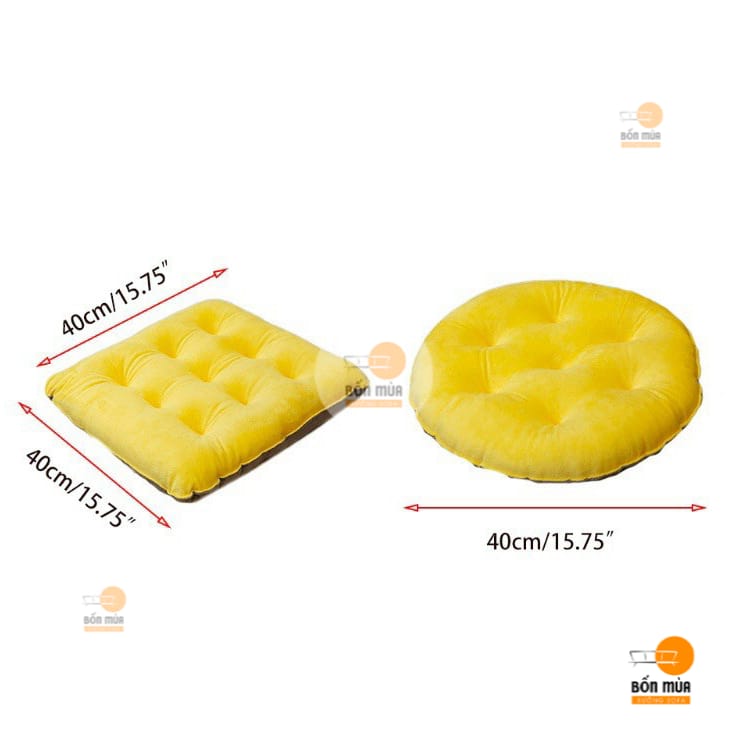 Kích thước nệm ngồi bệt thiền