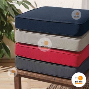 Nệm ngồi bệt vuông ngoài trời hiện đại - NNBV04