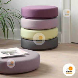 Nệm lót ngồi bệt hình tròn loại dày 13cm - NNBT08