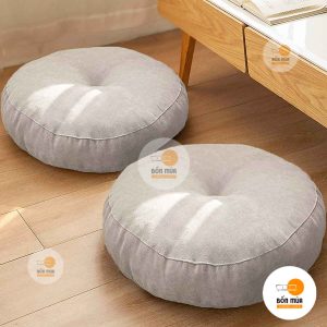 Nệm ngồi bệt tròn phong cách Scandinavia - NNBT03