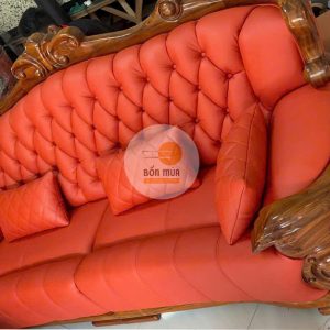 Sofa tan cổ điển sang trọng